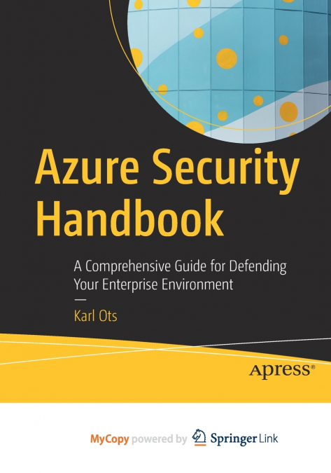 Azure Security Handbook