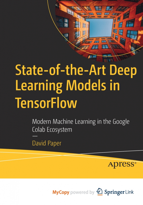 State-of-the-Art Deep Learning Models in TensorFlow