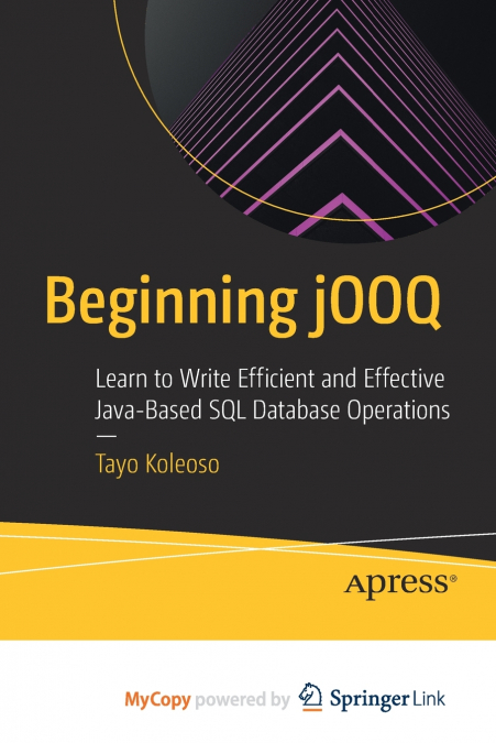 Beginning jOOQ