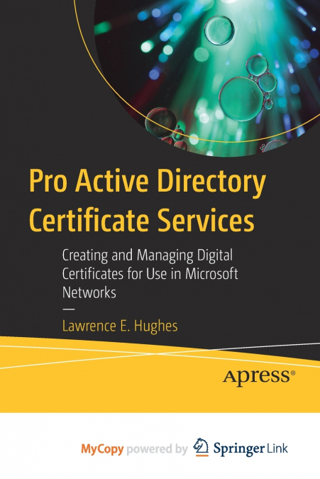 Pro Active Directory Certificate Services