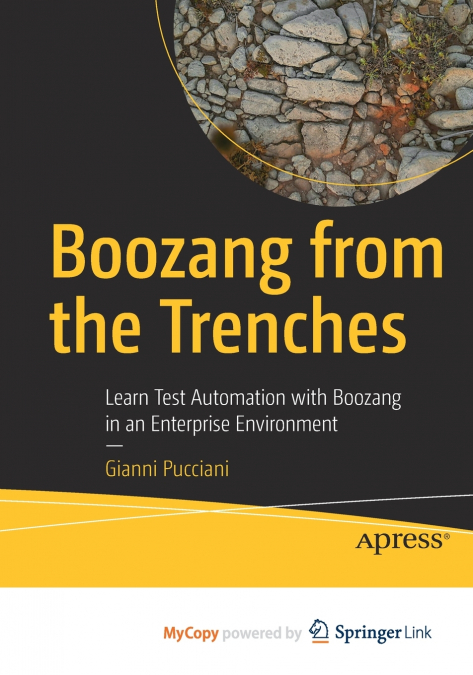 Boozang from the Trenches