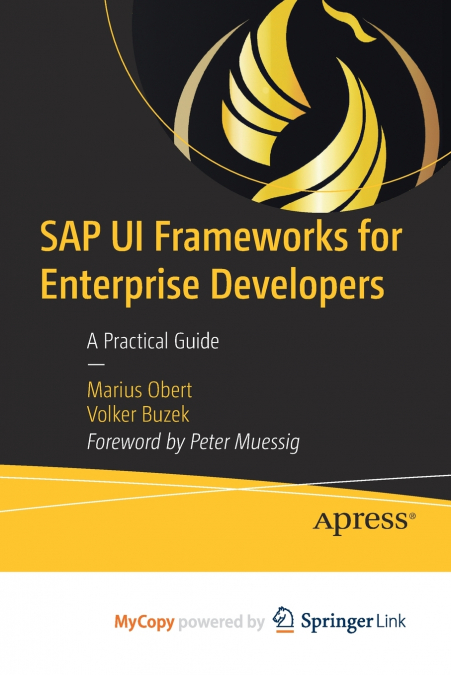 SAP UI Frameworks for Enterprise Developers