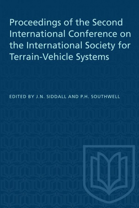 Proceedings of the Second International Conference on the International Society for Terrain-Vehicle Systems