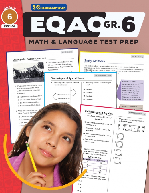 Ontario Grade 6 Math & Language Test Prep! (EQAO)