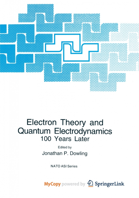 Electron Theory and Quantum Electrodynamics