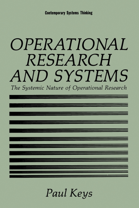 Operational Research and Systems