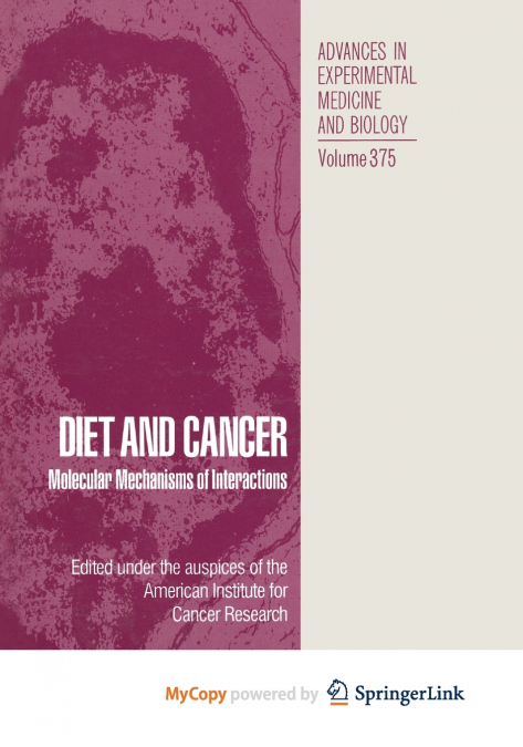 Diet and Cancer