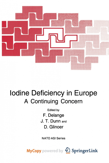 Iodine Deficiency in Europe