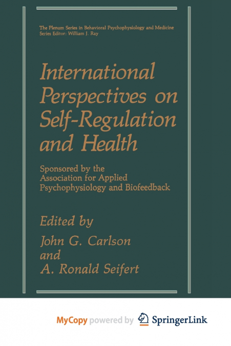 International Perspectives on Self-Regulation and Health