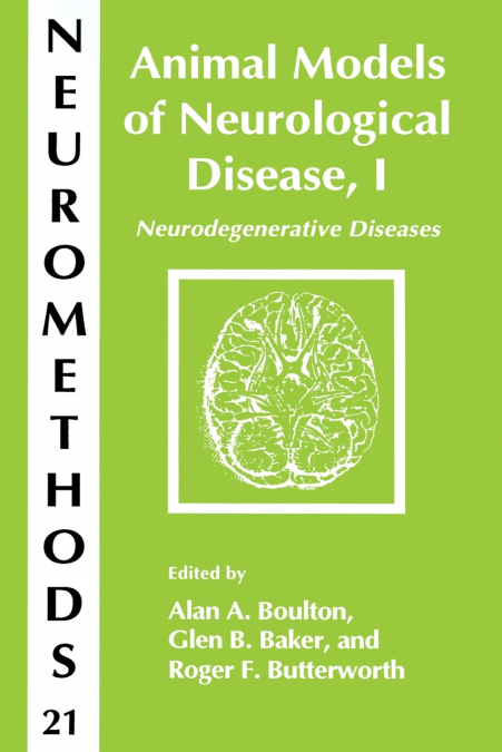 Animal Models of Neurological Disease, I