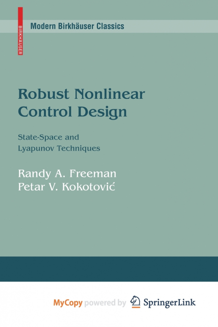Robust Nonlinear Control Design