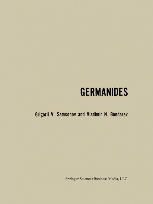 Germanides / Germanidy / M H