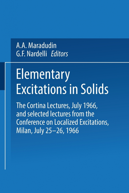 Elementary Excitations in Solids