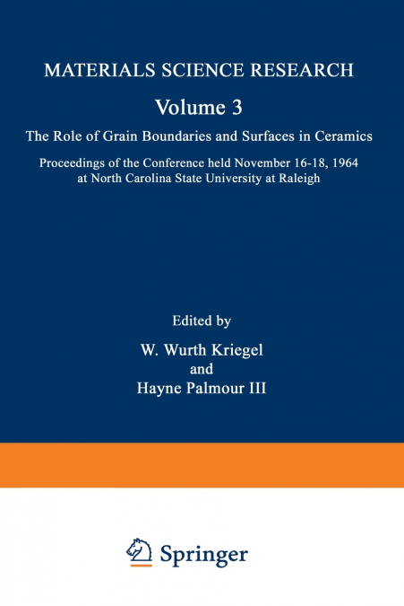 The Role of Grain Boundaries and Surfaces in Ceramics
