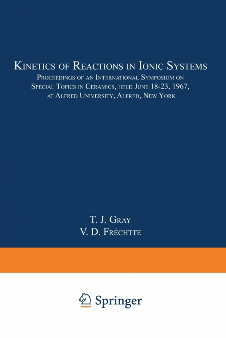 Kinetics of Reactions in Ionic Systems
