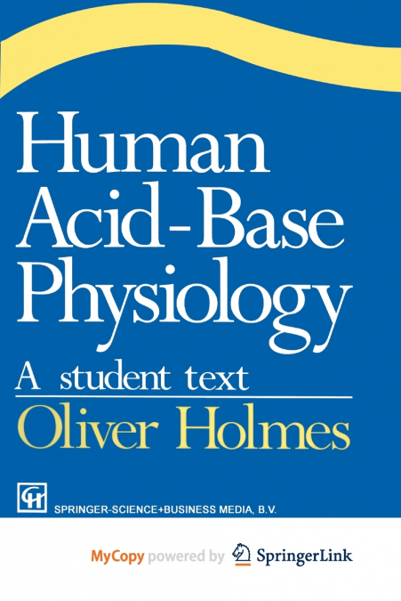 Human Acid-Base Physiology