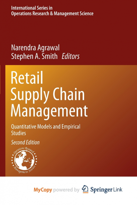 Retail Supply Chain Management