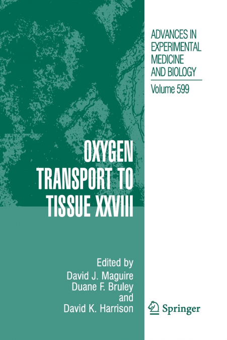 Oxygen Transport to Tissue XXVIII