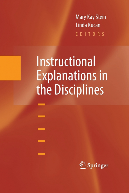 Instructional Explanations in the Disciplines