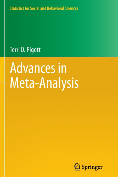 Advances in Meta-Analysis