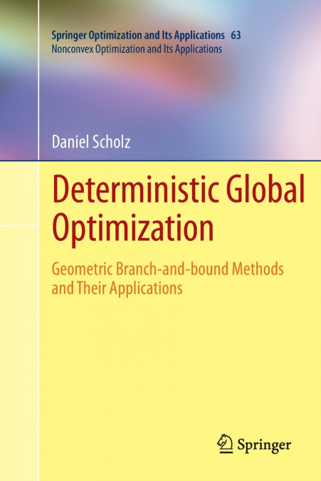 Deterministic Global Optimization