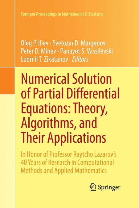 Numerical Solution of Partial Differential Equations