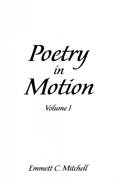 Poetry in Motion
