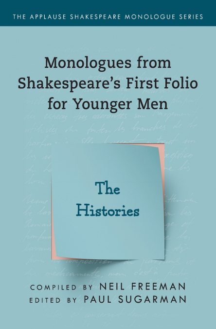 Monologues from Shakespeare’s First Folio for Younger Men