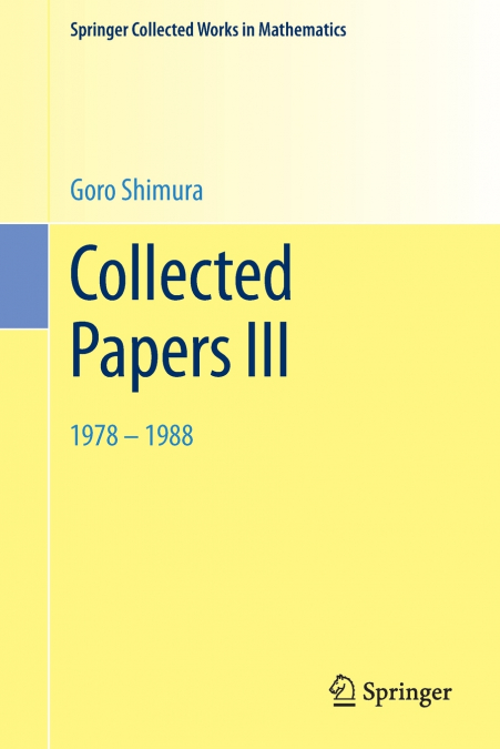 Collected Papers III