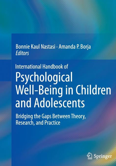 International Handbook of Psychological Well-Being in Children and Adolescents