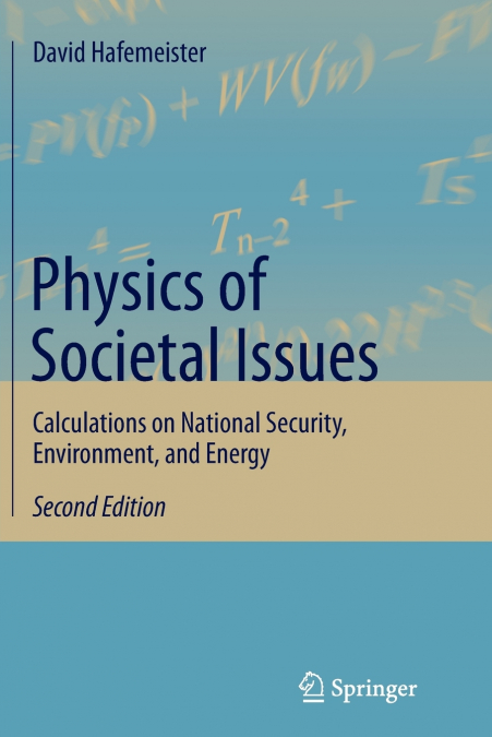 Physics of Societal Issues