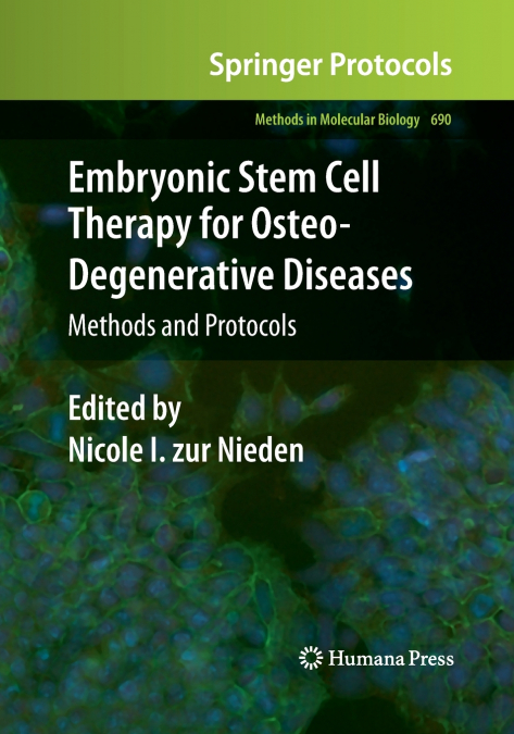 Embryonic Stem Cell Therapy for Osteo-Degenerative Diseases