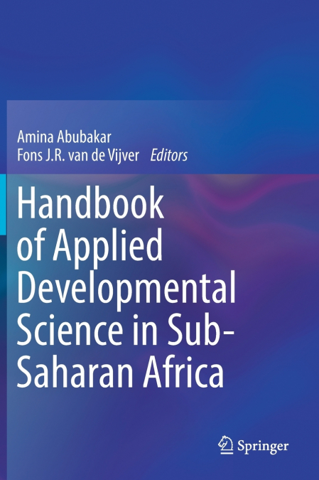 Handbook of Applied Developmental Science in Sub-Saharan Africa