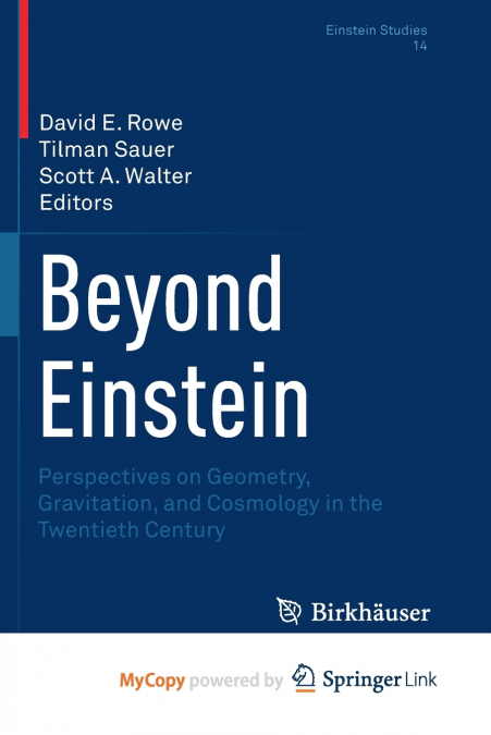 Beyond Einstein