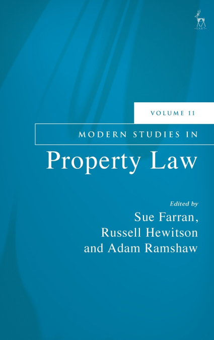 Modern Studies in Property Law, Volume 11