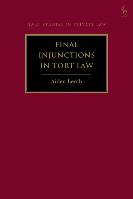 Final Injunctions in Tort Law