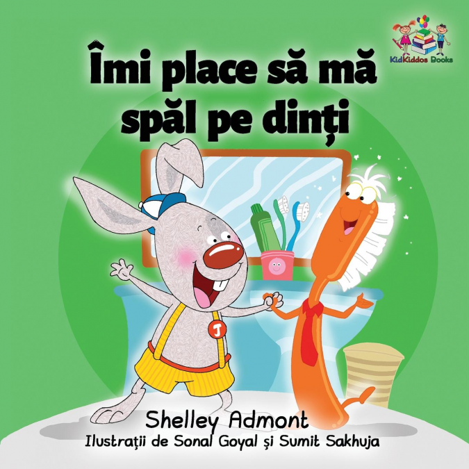 I Love to Brush My Teeth (Romanian children’s book)