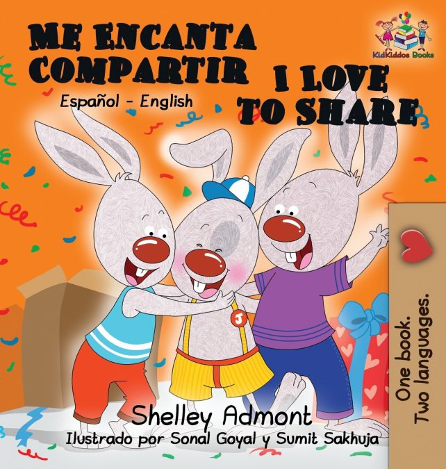 Me Encanta Compartir I Love to Share (Spanish Children’s book)