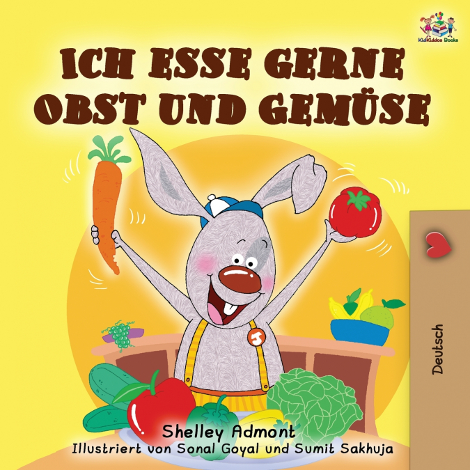 Ich esse gerne Obst und Gemüse