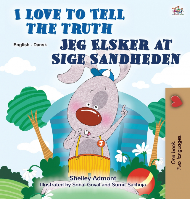I Love to Tell the Truth (English Danish Bilingual Book for Kids)