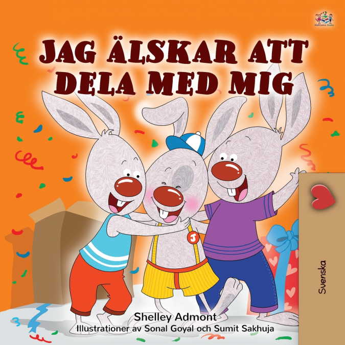 I Love to Share (Swedish Children’s Book)