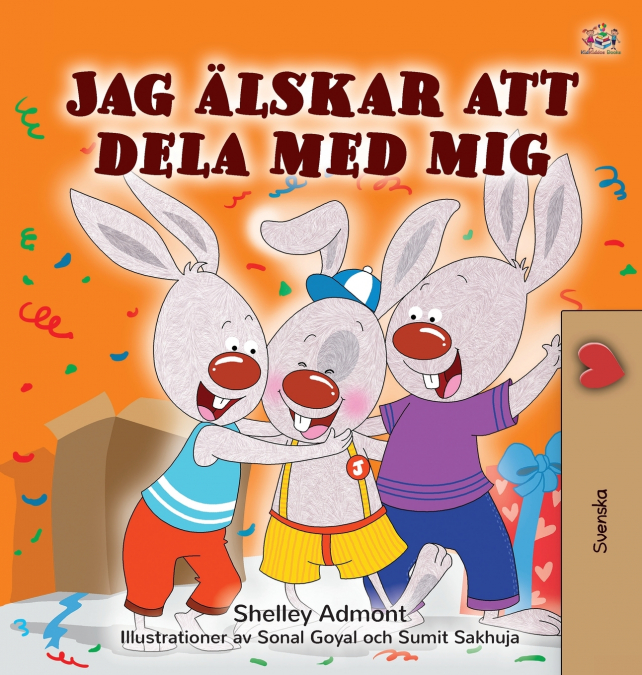 I Love to Share (Swedish Children’s Book)