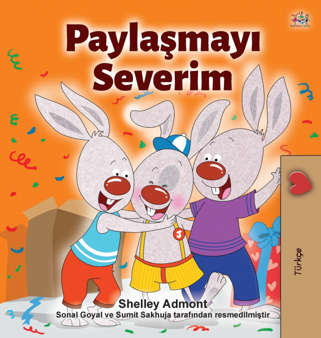 I Love to Share (Turkish Children’s Book)