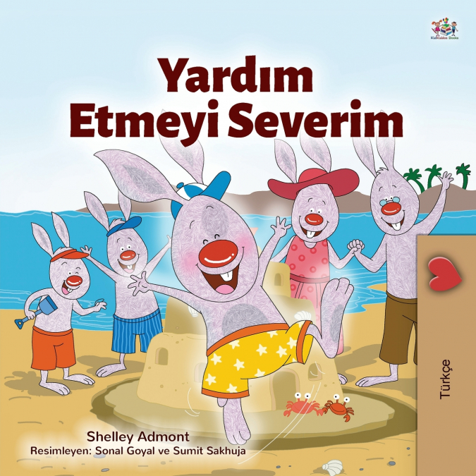 I Love to Help (Turkish Children’s Book)