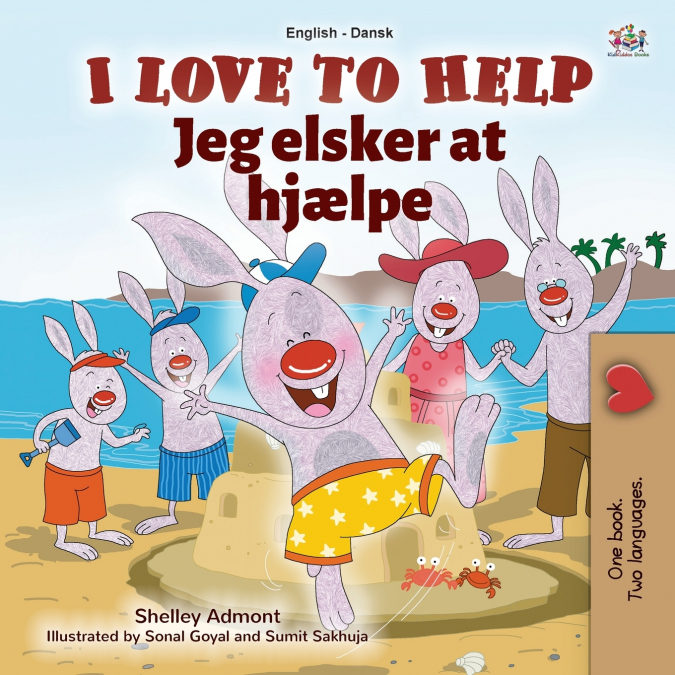 I Love to Help (English Danish Bilingual Children’s Book)