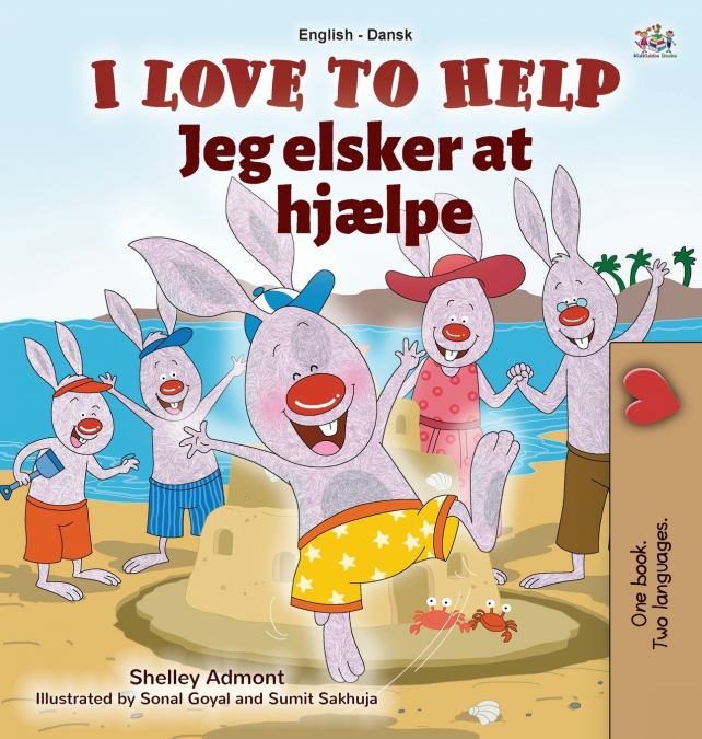 I Love to Help (English Danish Bilingual Children’s Book)