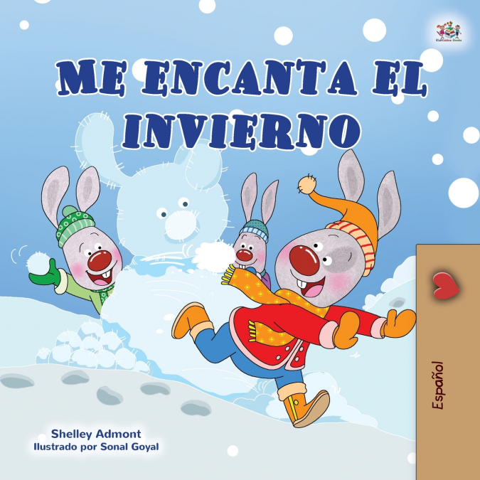 I Love Winter (Spanish Children’s Book)