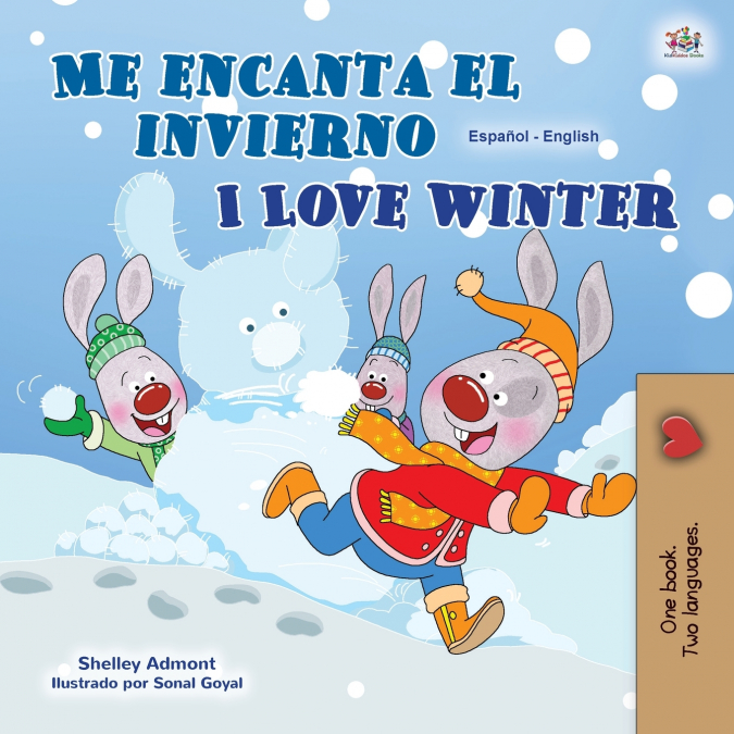 I Love Winter (Spanish English Bilingual Children’s Book)