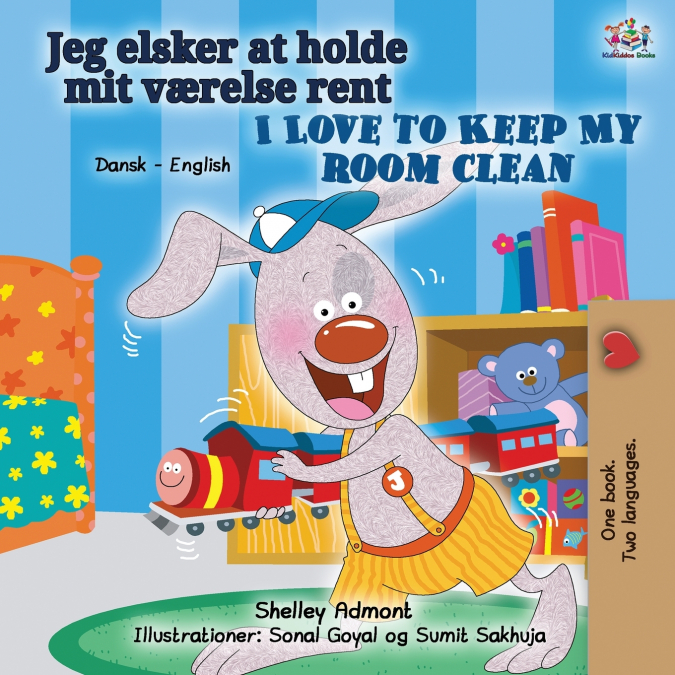 I Love to Keep My Room Clean (Danish English Bilingual Children’s Book)