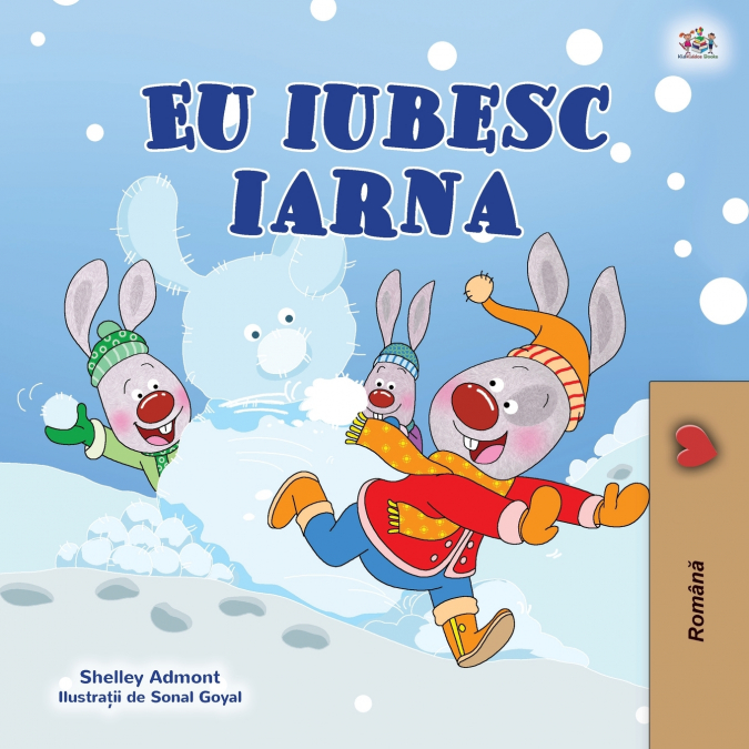 I Love Winter (Romanian Children’s Book)